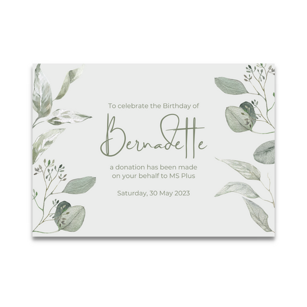 Celebration Favours - Green Elegant