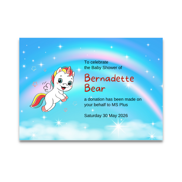 Celebration Favours - Unicorn